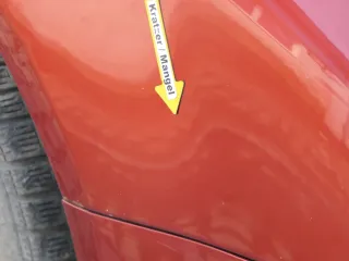 Skoda Fabia 6Y Kotflügel vorne rechts rot braun LF3T auch Kombi Facelift - Bild 15