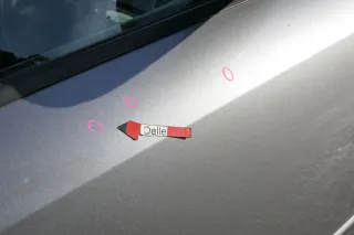 Audi A4 B6 8E nur Türblatt vorne rechts Beifahrertür grau LY7Q Kombi+Limo Tür - Bild 4