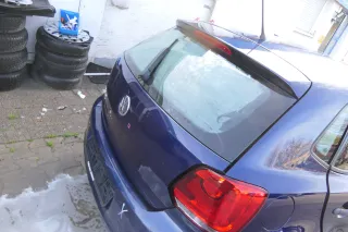 VW Polo 6R 6C Heckklappe Kofferraumklappe Klappe Scheibe blau LD5Q OHNEAnbauteil - Bild 4