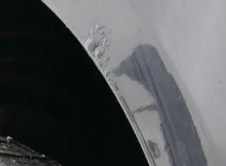 VW Polo 9N3 Kotflügel vorne links schwarz LC9Z - Bild 6