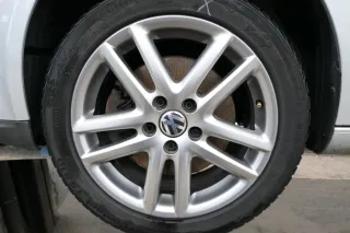 1x Felge Alufelge original Golf 5 6 Touran 7jx17H2 ET54 1K0601025AF 1K0601025DD - Bild 1