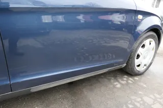 Seat Altea 5P XL Toled Tür vorn rechts Beifahrertür grau blau LS5Y -ohneAnbautei - Bild 3