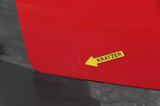 VW Lupo 6X Heckklappe hinten Klappe Kofferraumklappe mit Scheibe rot LP3G Scheib - Bild 4