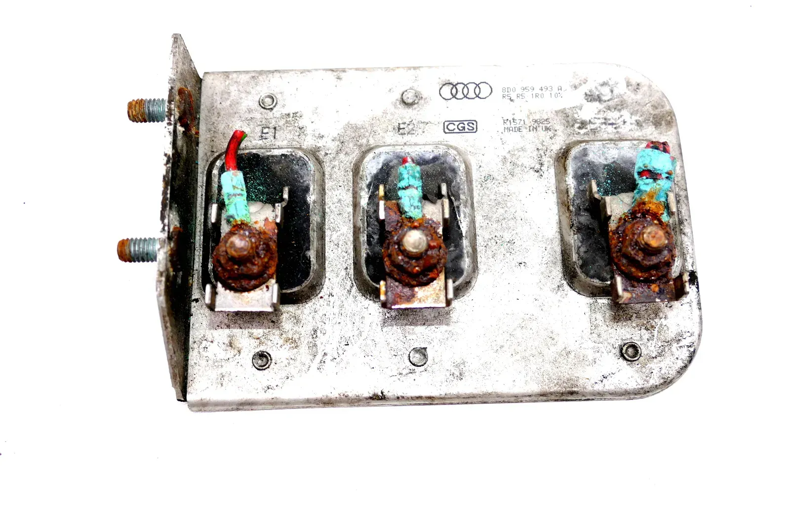 Audi A4 Passat 3B Steuergerät Lüfter Vorwiderstand Lüftersteuergerät 8d0959493a - Bild 1