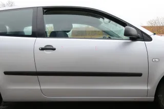 VW Polo 9N 9N3 Tür vorne rechts Beifahrertür 2/3-Türer silber LA7W ohneAnbauteil - Bild 1