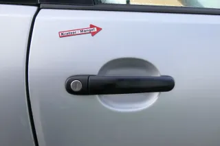 Polo 9N 9N3 Tür vorne rechts Beifahrertür 2/3-Türer silber LA7W ohneAnbauteile - Bild 2