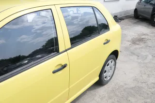 Skoda Fabia 6Y Limousine Schrägheck Tür hinten links gelb LF1R - Bild 3