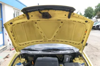 Skoda Fabia 6Y Motorhaube Klappe vorne gelb LF1R vorn     (OHNEgrill!) - Bild 6