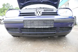 VW Golf 4 1J Stoßstange vorne Stoßfänger vorn blau LB5N - Bild 2