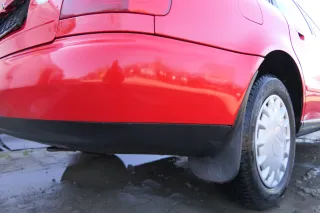 Audi A4 B5 Limousine Stoßstange hinten Heckstoßstange LY3H rot  biscaBj99 - Bild 3