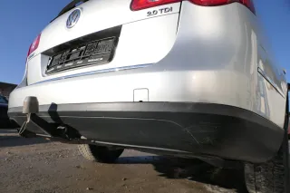 VW Passat 3C Kombi Stoßstange hinten Heckstoßstange Stoßfänger silber grau LA7W - Bild 4