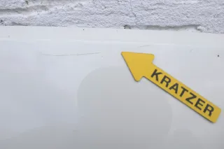 VW T4 Transporter Pritsche Motorhaube Haube Klappe vorne weiß Kurze Variant - Bild 2