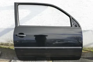 VW Lupo Seat Arosa Tür vorne rechts Beifahrertür schwarz L041 (mech. Fenster) - Bild 1