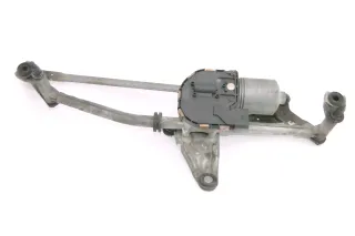 VW Passat 3C Wischermotor Motor Scheibenwischer vorne Gestänge 3C1955023C - Bild 1