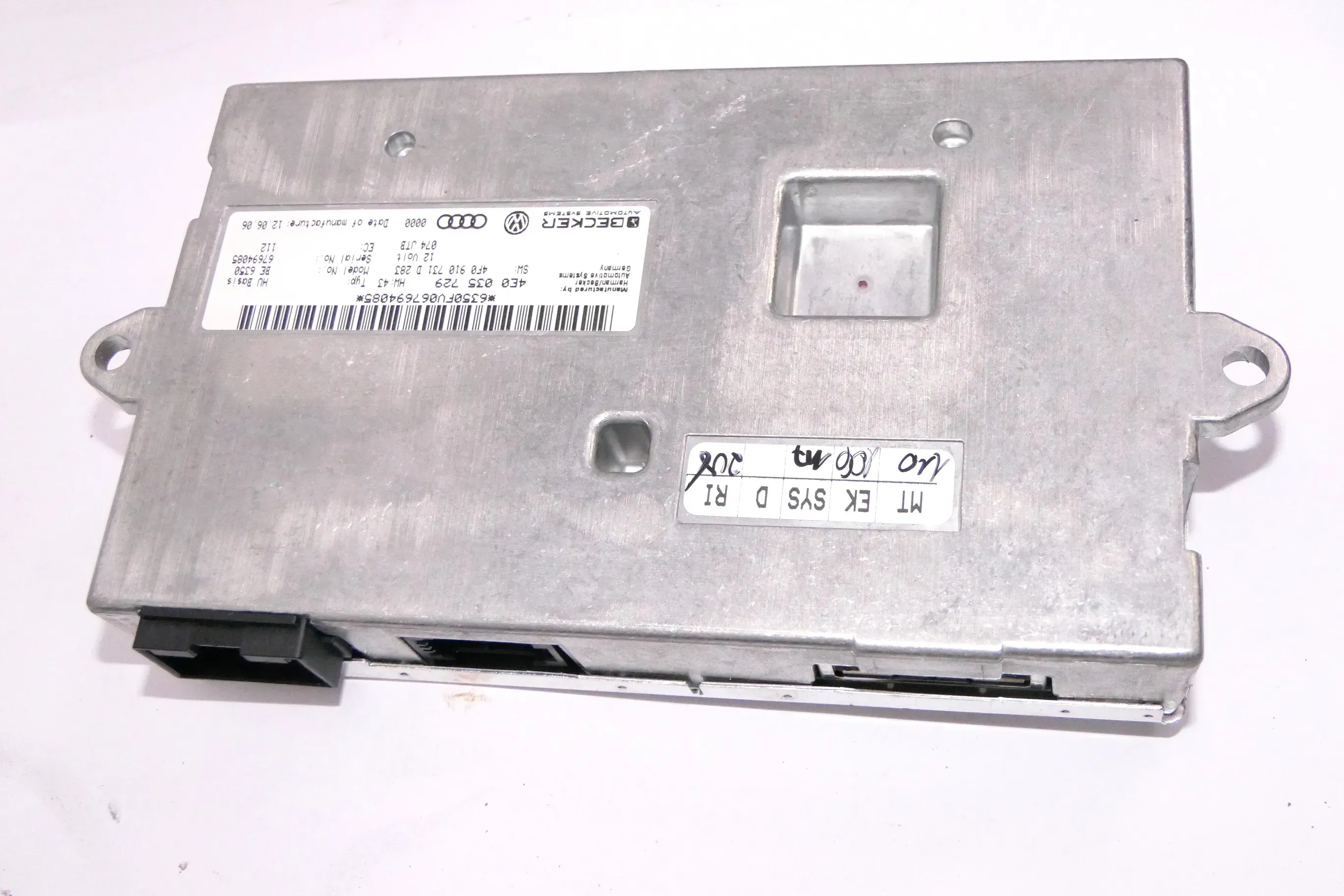 Audi A4 8E A6 4F Steuergerät Diagnose Interface Interfacebox 4E0035729 Bluetooth - Bild 1