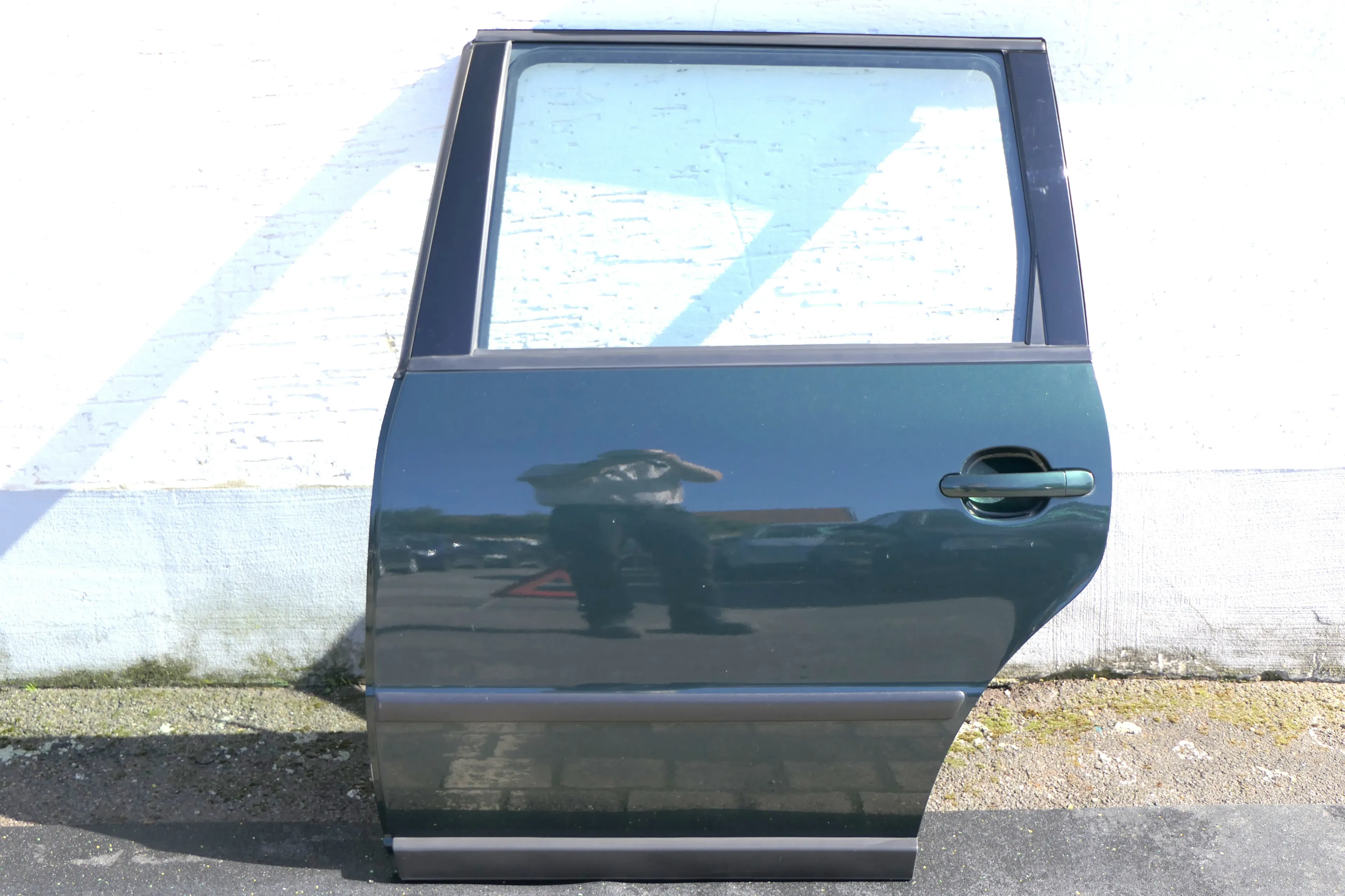 VW Passat 3B 3BG Kombi Variant Tür hinten links grün LC6N - 116633 - Bild 1
