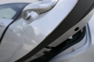 VW Golf Plus 5M Tür hinten links silber LA7W komplett - Bild 2