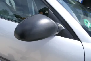 Seat Ibiza 6L elektrischer beheizter Spiegel Außenspiegel rechts schwarz matt - Bild 2