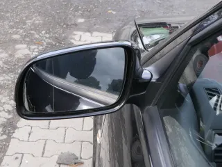 Skoda Octavia 1U elektrisch Spiegel Außenspiegel links mit Glas schwarz LF9R c - Bild 2