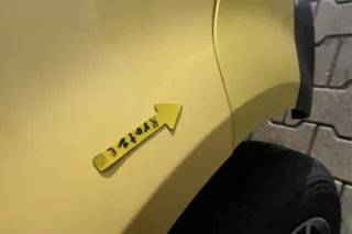 VW Fox 5Z Kotflügel vorne rechts gelb LY1C - Bild 3