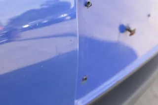 VW Lupo 6x Stoßstange vorne Frontstoßstange Stoßfänger blau LW5Z jazzblue d - Bild 5
