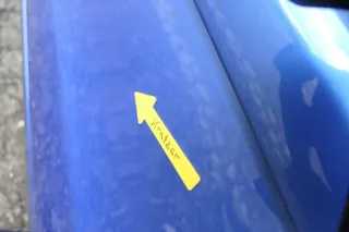 VW Polo 9N 9N3 Tür hinten links 4/5-Türer blau LA5M - Bild 8