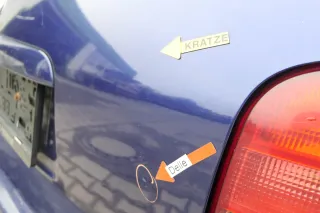 Aud A4 B5 Heckklappe hinten Klappe Kofferraumklappe Kombi blau LZ5K Scheibe - Bild 6