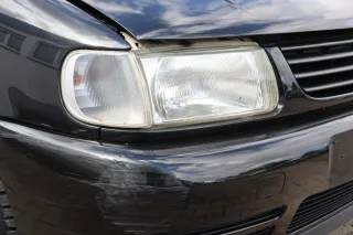 VW Polo 6N Kühlergrill Grillleiste vorne Leiste + Grill schwarz LC9Z blackmagic - Bild 2