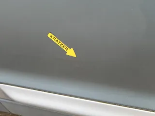 Audi A6 4F C6 Tür Türblatt +Rahmen vorne links Fahrertür grau LY7E -Allroad - Bild 2