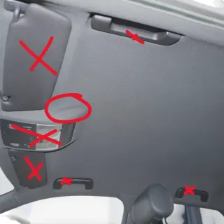 Audi A3 8P 2/3-Türer Himmel Innenraum Decke Dachhimmel Dach oben schwarz - Bild 2