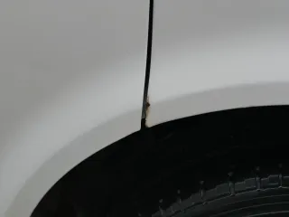 VW T5 7E 2 Facelift Kotflügel vorne rechts weiß R902 7H0821102E - Bild 8