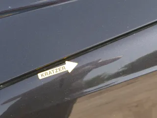 VW Polo 9N3 Kotflügel vorne links schwarz LC9Z - Bild 6