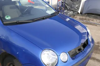 VW Polo 9N Motorhaube Klappe vorne blau LA5M bisca.Bj.2004 - Bild 4