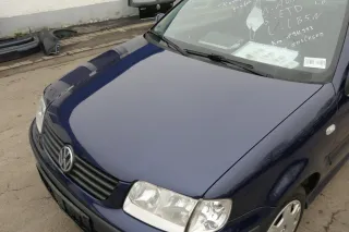 VW Polo 6N2 Motorhaube Haube vorne Klappe blau LB5N indigoblau - Bild 3