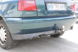 VW Golf 3 1H 1E Cabrio Limousine Stoßstange hinten Heckstoßstange grün LC6P - Bild 5