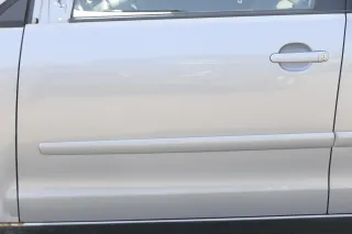 VW Polo 9N 9N3 Tür vorne links Fahrertür 4/5-Türer grau silber LA7R ohneAnbautei - Bild 2