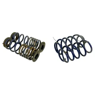 4x VW Scirocco Federn Fahrwerk Sportfedern Sportfeder Tieferlegung R-Line  H+R - Bild 5