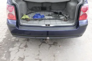 VW Passat 3BG Kombi Stoßstange hinten Heckstoßstange Stoßfäng blau LB5N indigo - Bild 2