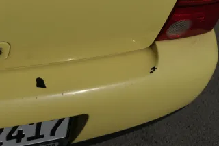 VW Lupo Stoßstange hinten Heckstoßstange Stoßfänger gelb LD1B 6X0807421E - Bild 2