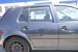 VW Golf 4 Limousine Tür hinten rechts grau blau blue LC7V (KEINkombi) - Bild 1