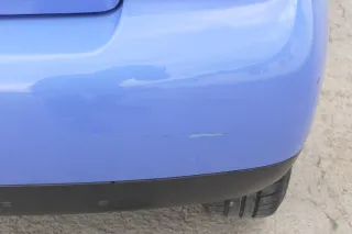 VW Lupo Stoßstange hinten Heckstoßstange Stoßfänger blau LR5A softblau - Bild 8