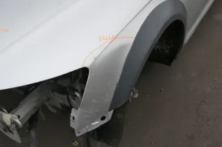 Audi A6 4F C6 Kotflügel vorne links grau LY7W Allroad Quattro 4F0821103E +Leiste - Bild 3