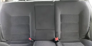 VW Golf 4 Limousine Sitz Rückbank Rücksitzbank hinten Sitze Velour schwarz - Bild 2