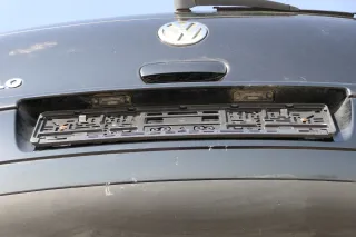 VW Polo 9N 9N3 Stoßstange Heckstoßstange hinten schwarz L041 - Bild 14