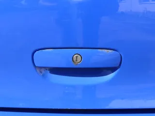 VW Polo 9N3 9N Heckklappe Kofferraumklappe Klappe blau LA5F ohne Anbauteile - Bild 3