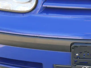 VW Golf 4 1J Stoßstange vorne Stoßfänger vorn blau LA5C - Bild 15