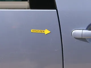 Skoda Roomster 5J Tür hinten rechts grau LF5Y (ohne Anbauteile - mit Scheibe) - Bild 3