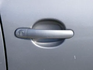 Golf 5 V 1K Tür Türblatt vorne rechts Beifahrertür 4/5-Türer grau LA7T +Rahmen - Bild 4