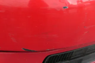 VW Polo 6N Stoßstange vorne 2-geteilte Frontstoßstange rot LP3G Stoßfänger - Bild 12