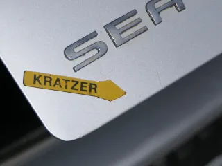 Arosa 6H Heckklappe Klappe hinten Kofferraumklappe silber grau LS7N Facelfift - Bild 12